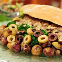 Hogaza de carne y&nbsp;hongos